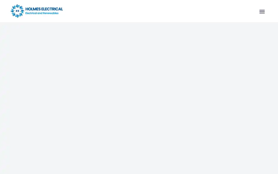 Screenshot of holmeselectrical.ltd