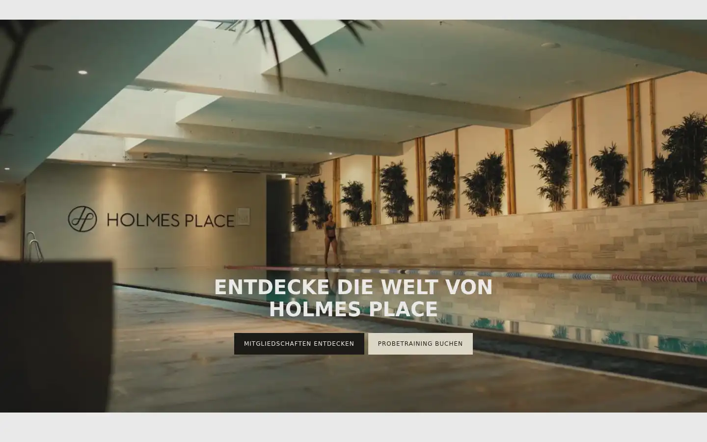Screenshot of holmesplace.de