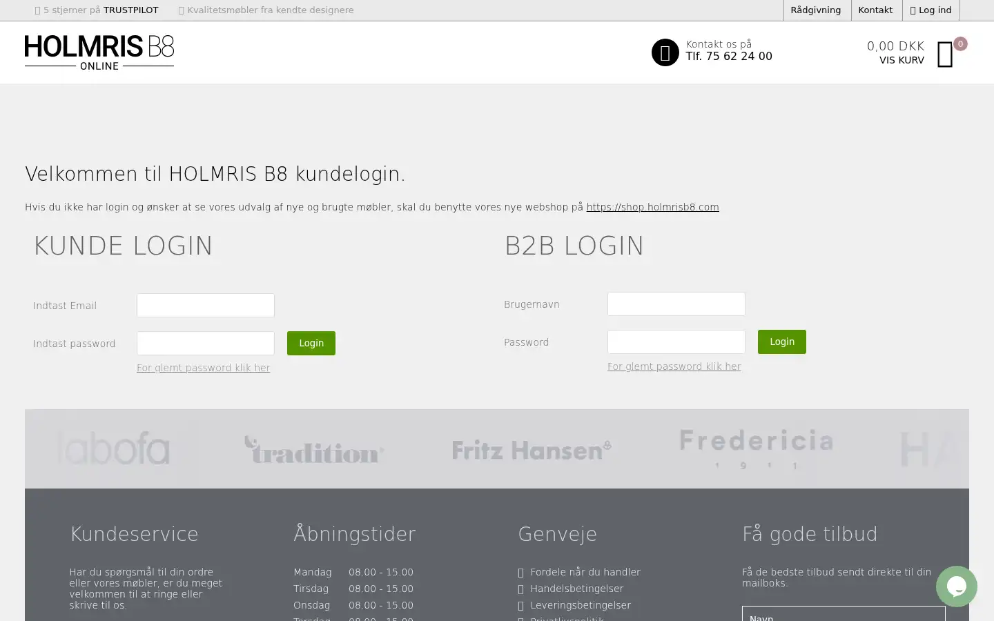 Screenshot of holmrisb8online.dk