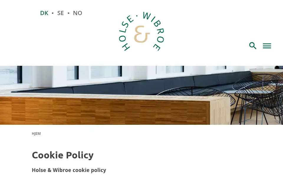 Screenshot of holseogwibroe.dk