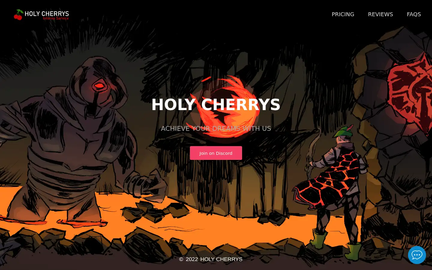 Screenshot of holycherrys.com