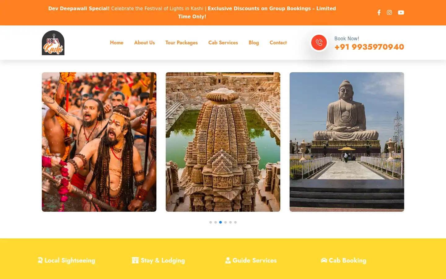 Screenshot of holykashi.com