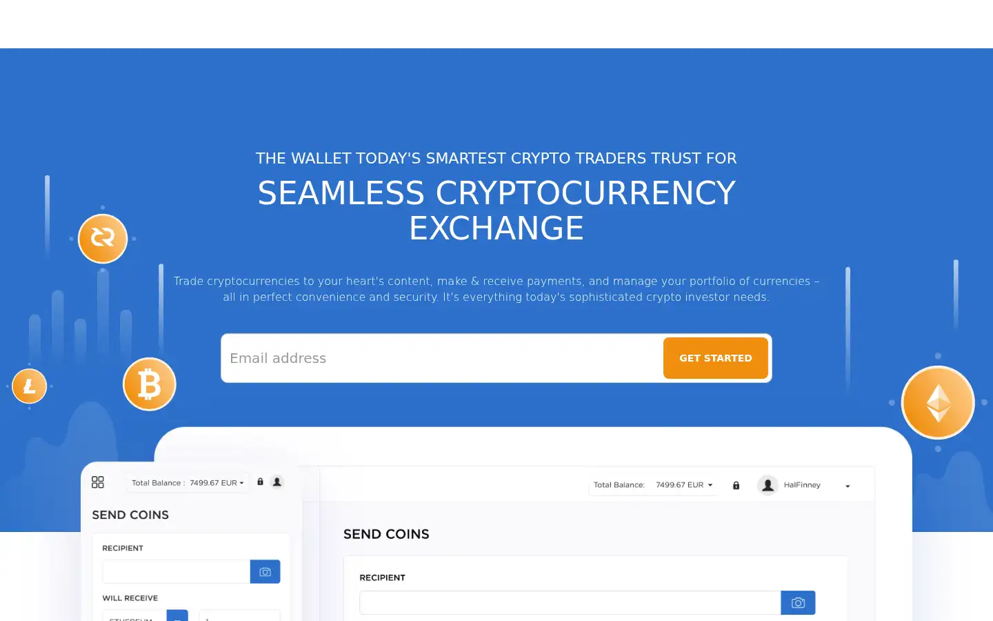 Screenshot of holytransaction.com