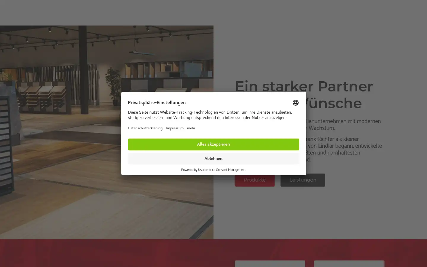 Screenshot of holz-richter.de
