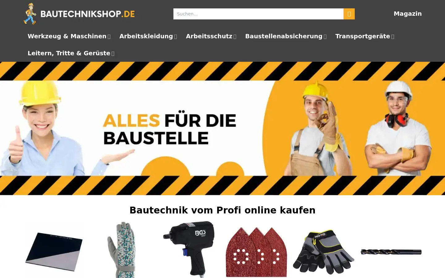 Screenshot of holz-und-baustoffe24.de