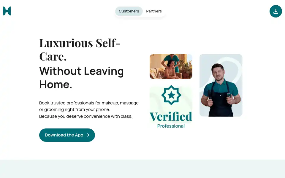 Screenshot of hombily.com