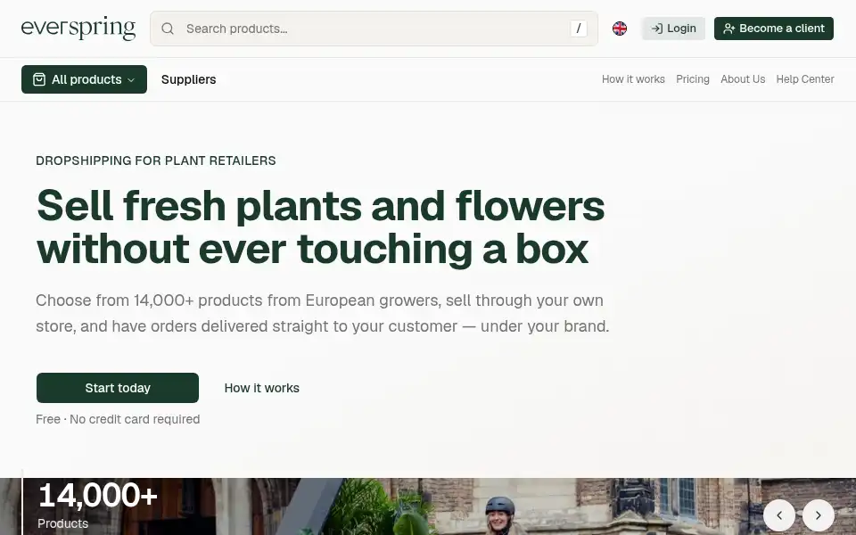 Screenshot of home.everspring.app