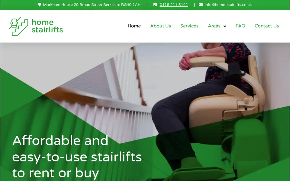 Screenshot of home-stairlifts.co.uk
