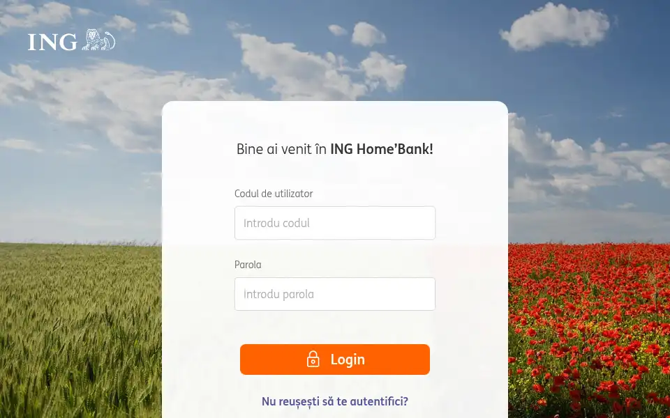 Screenshot of homebank.ro