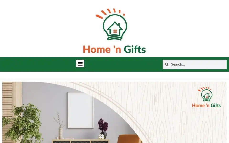 Screenshot of homegiftsshop.com