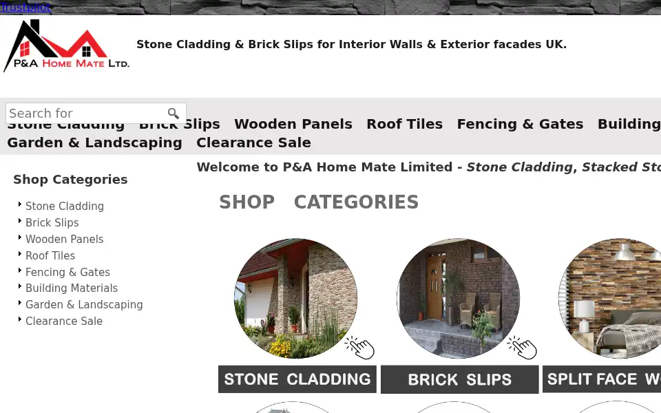 Screenshot of homemate-shop.co.uk