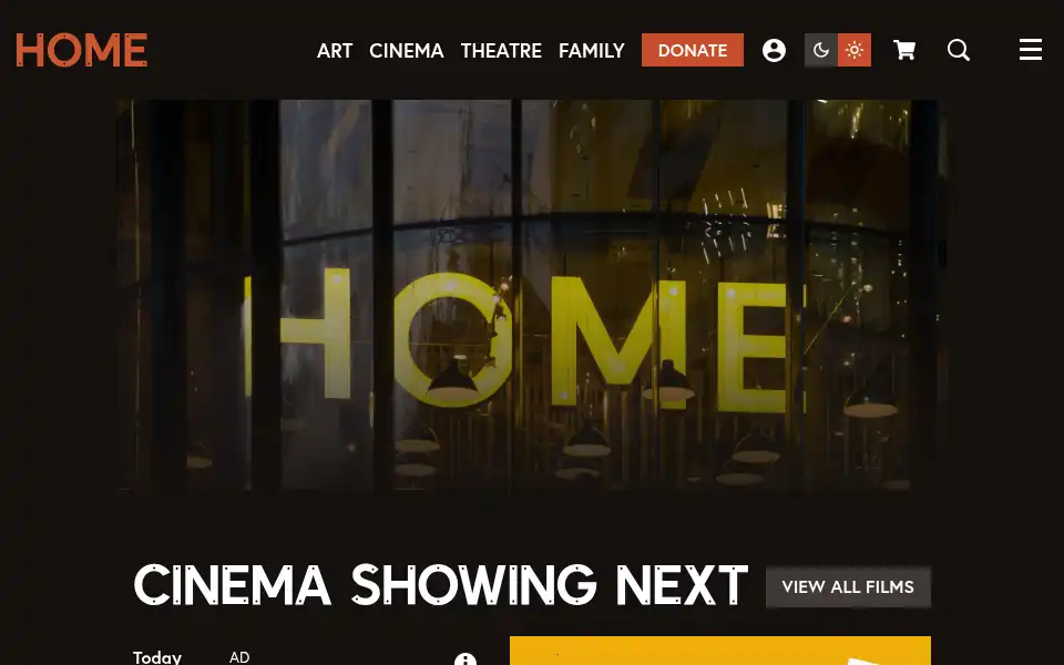 Screenshot of homemcr.org