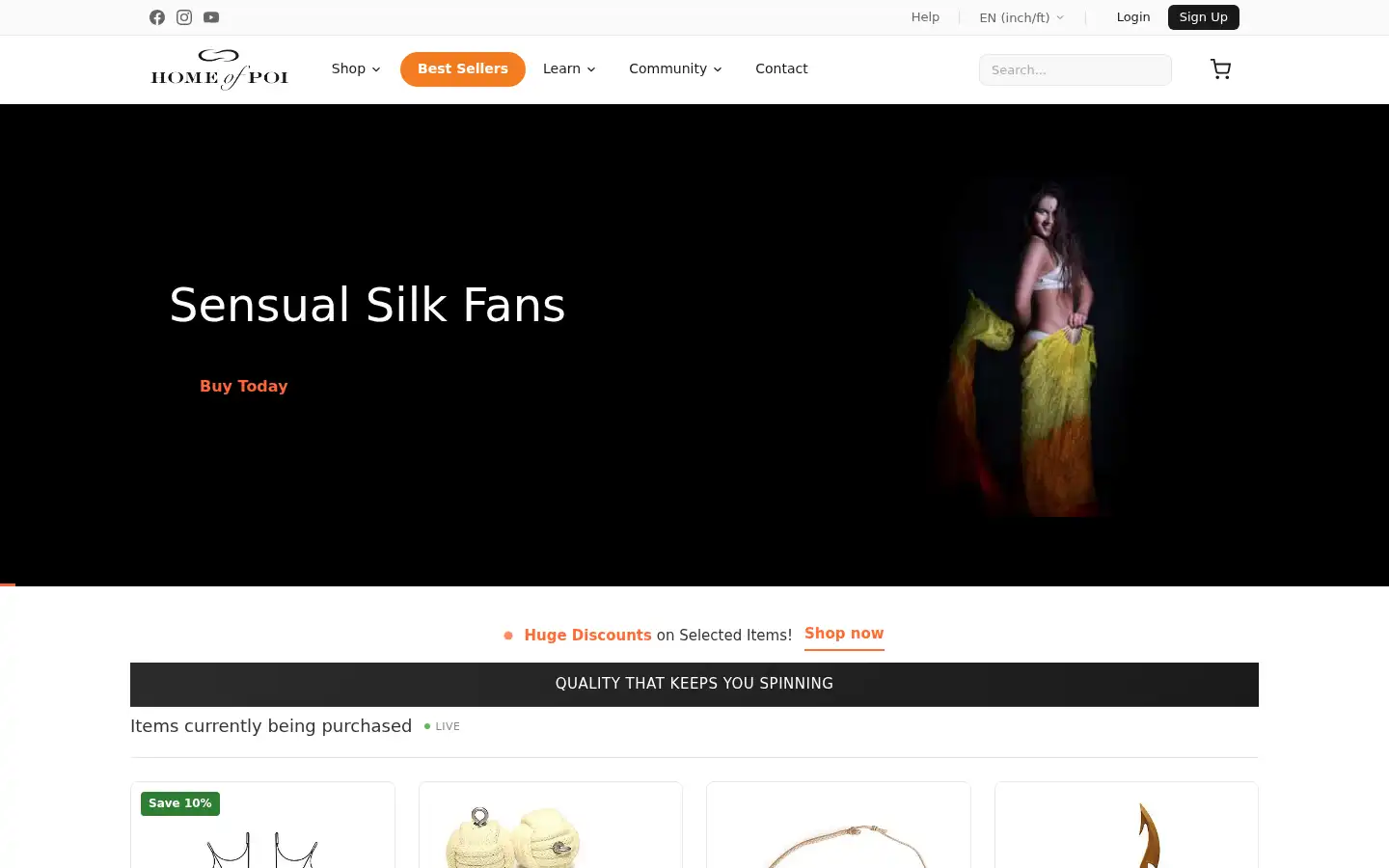 Screenshot of homeofpoi.com
