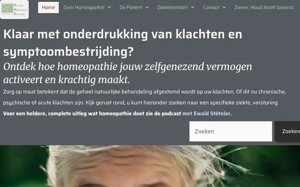 Screenshot of homeopathieopmaat.nl