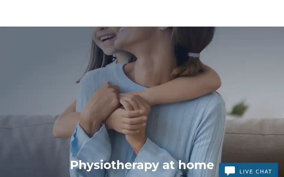 Screenshot of homephysio.com