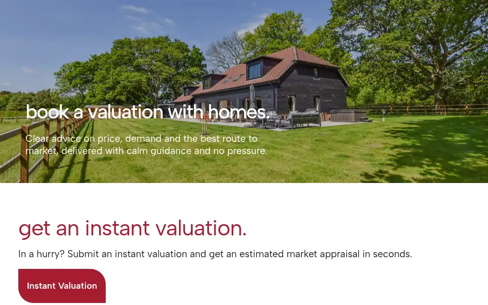 Screenshot of homesathomes.co.uk