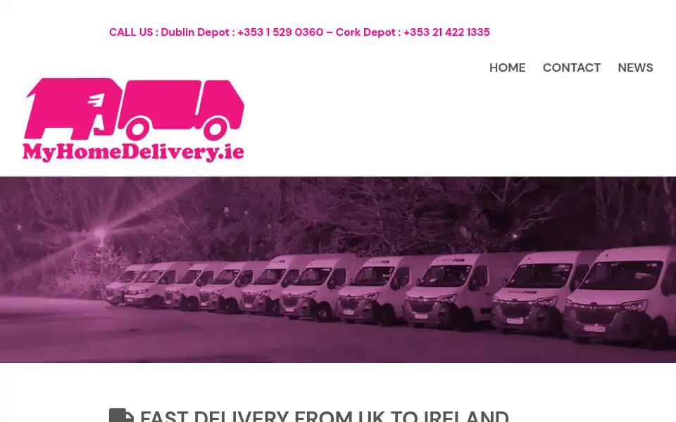 Screenshot of homesmartexpress.ie