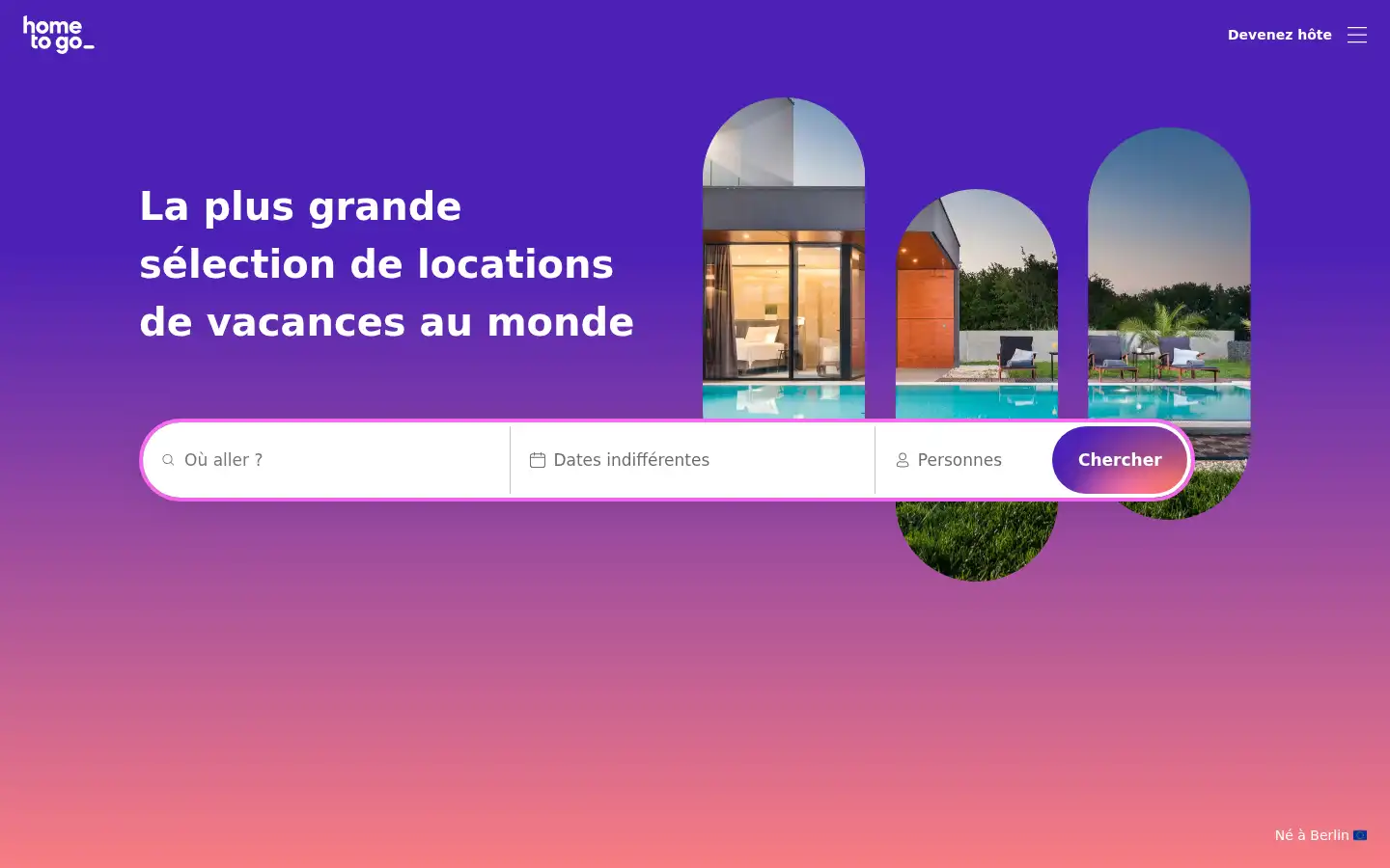 Screenshot of hometogo.fr