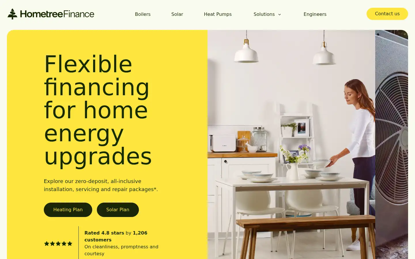 Screenshot of hometreefinance.co.uk