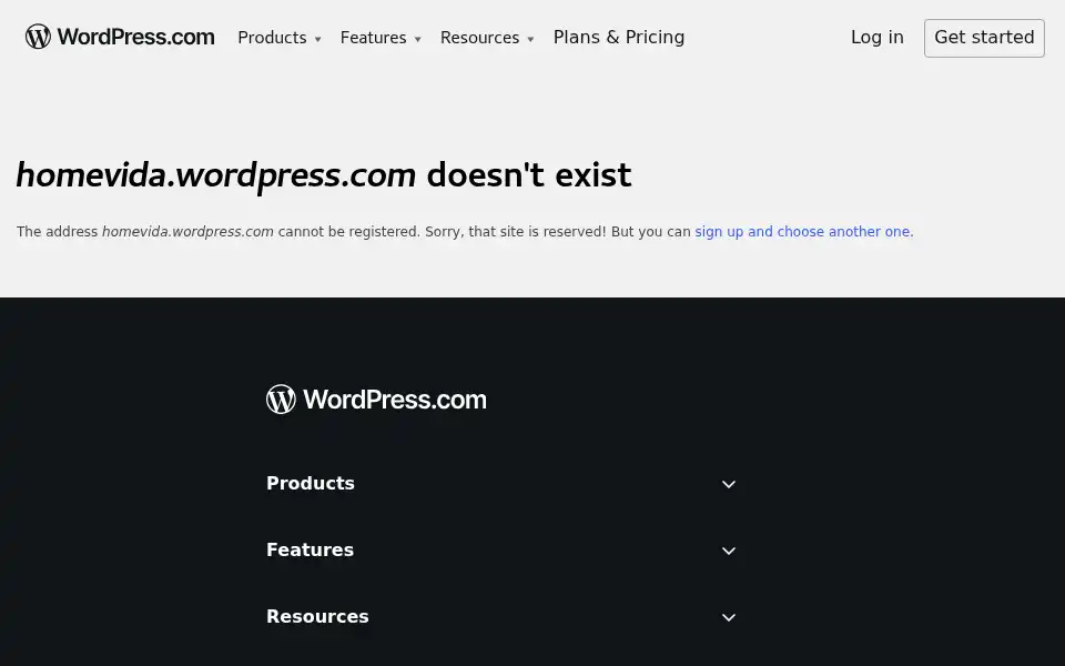 Screenshot of homevida.nl