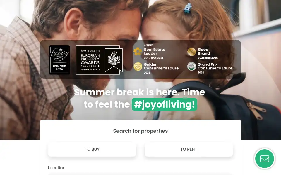 Screenshot of homfi.com