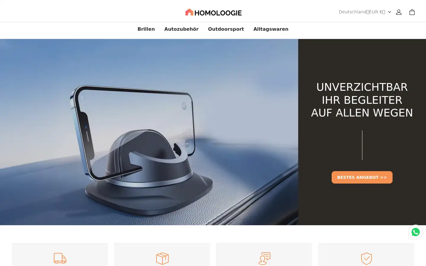 Screenshot of homoloogie.com