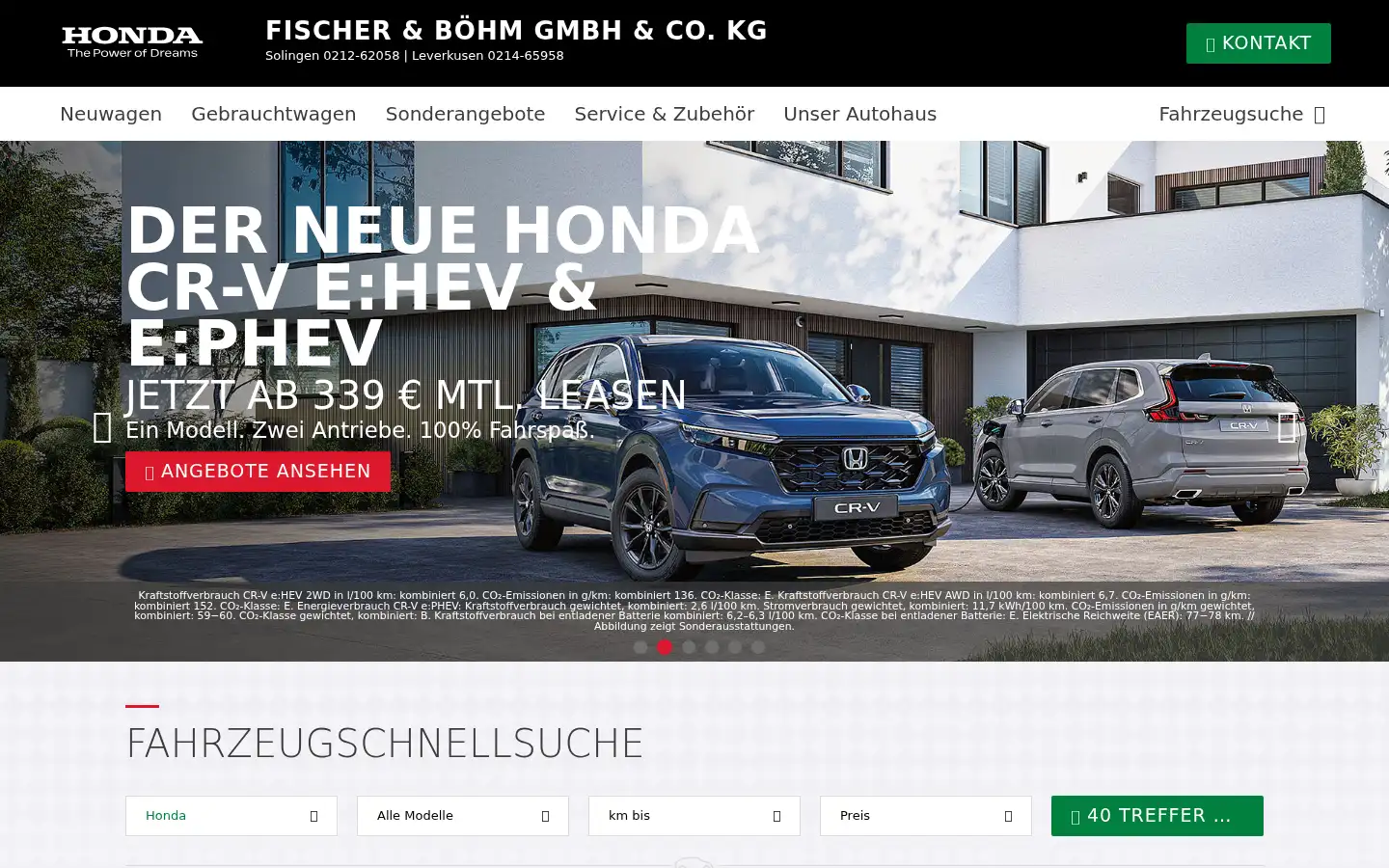 Screenshot of honda-fischer-boehm-nrw.de
