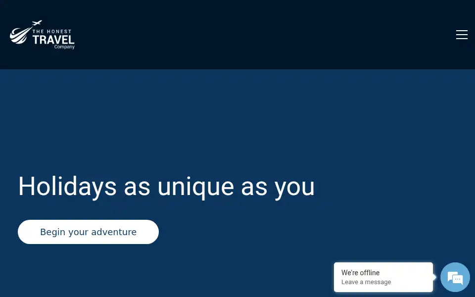 Screenshot of honest-travel.com