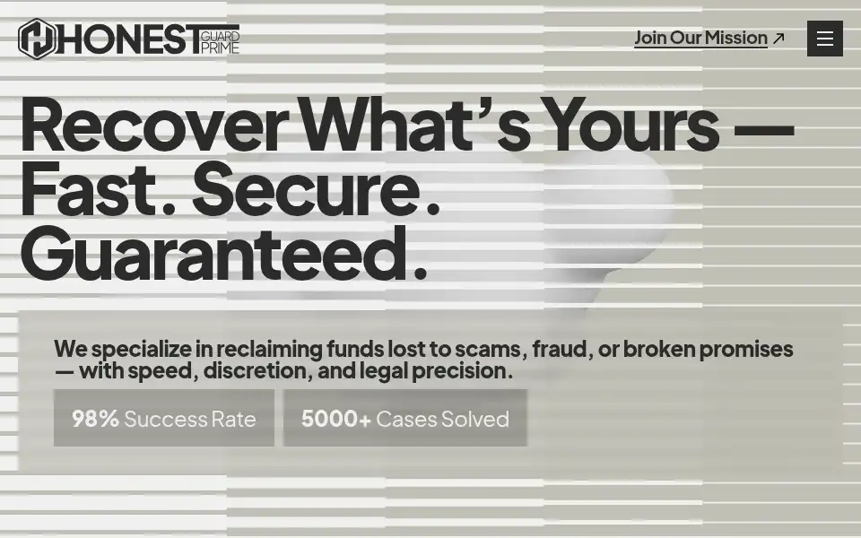 Screenshot of honestguardprime.net