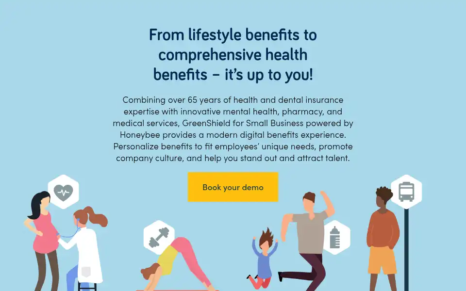 Screenshot of honeybeebenefits.com