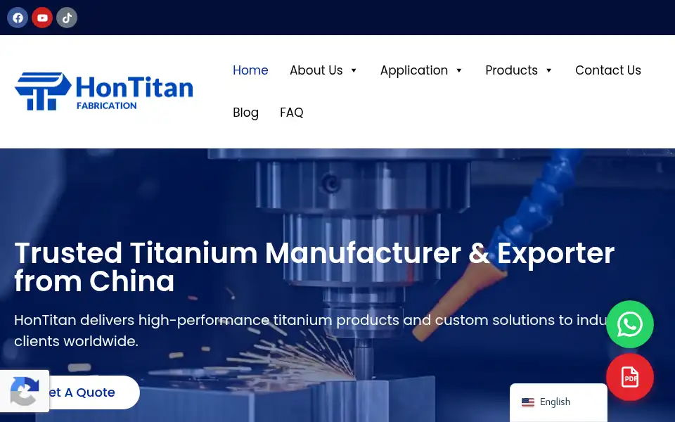 Screenshot of hontitan.com