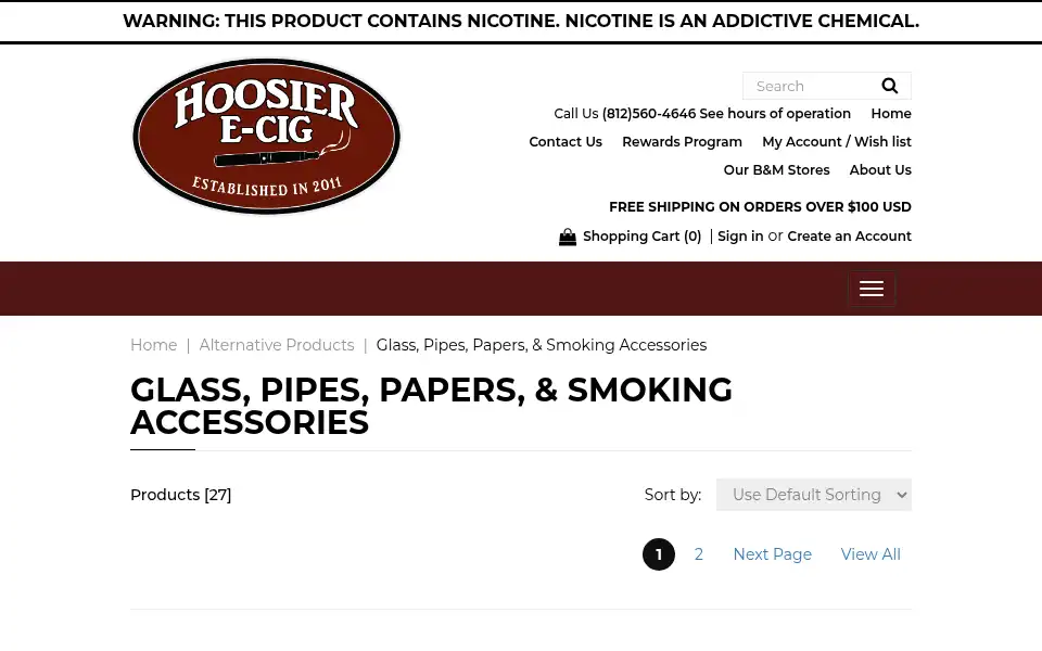 Screenshot of hoosierecig.com