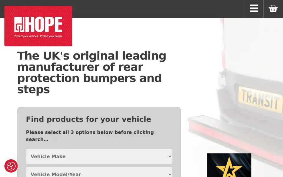 Screenshot of hopetechnical.co.uk