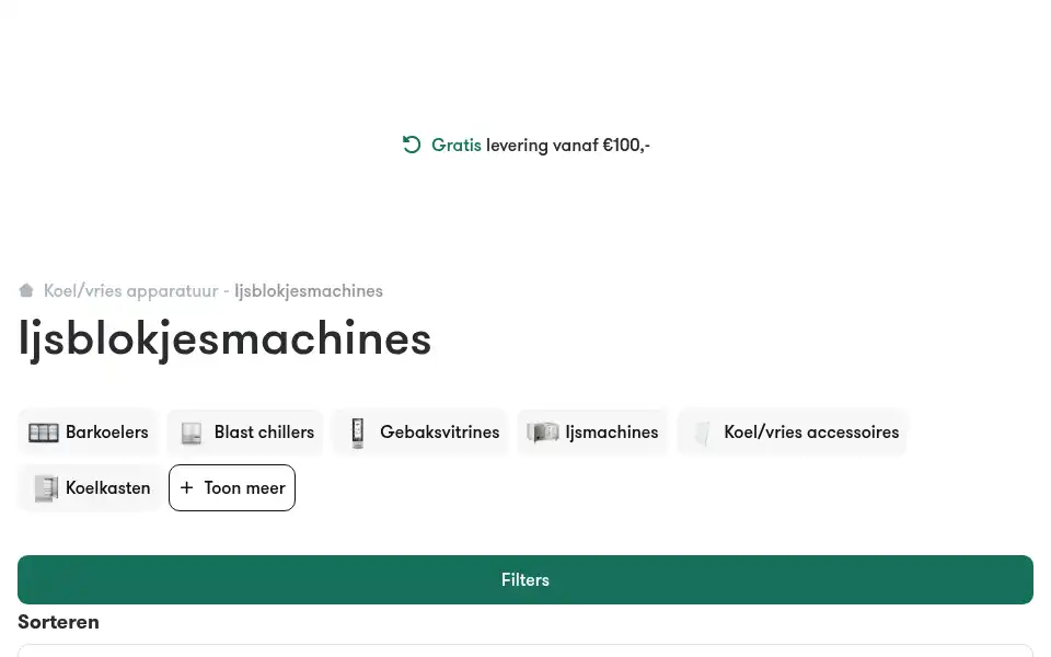 Screenshot of horecastyle.nl