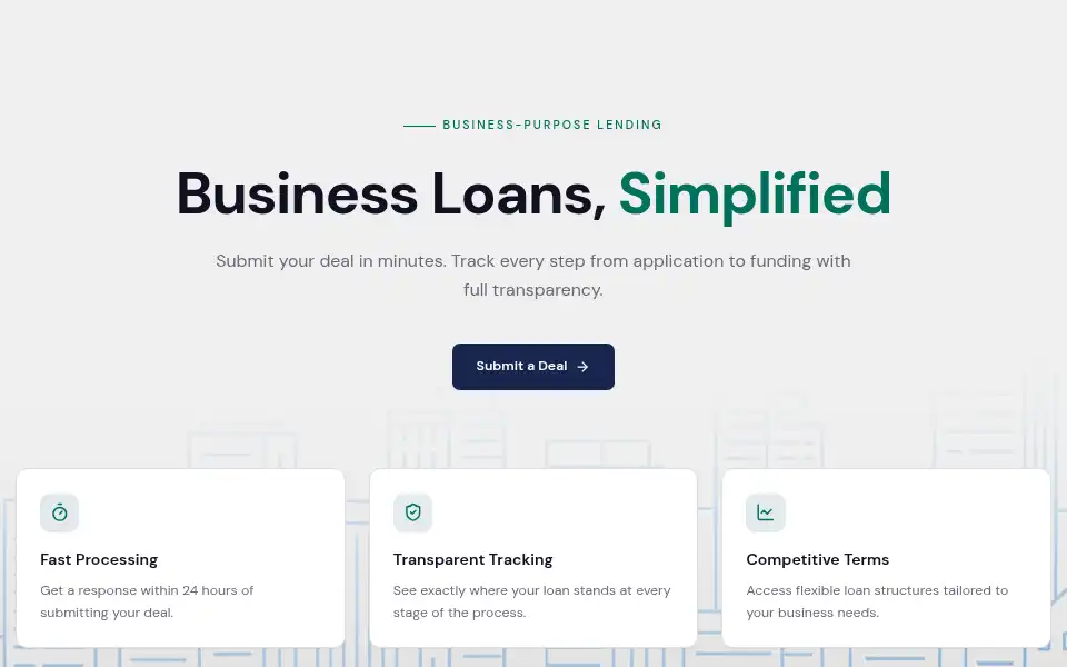 Screenshot of horizonlender.com