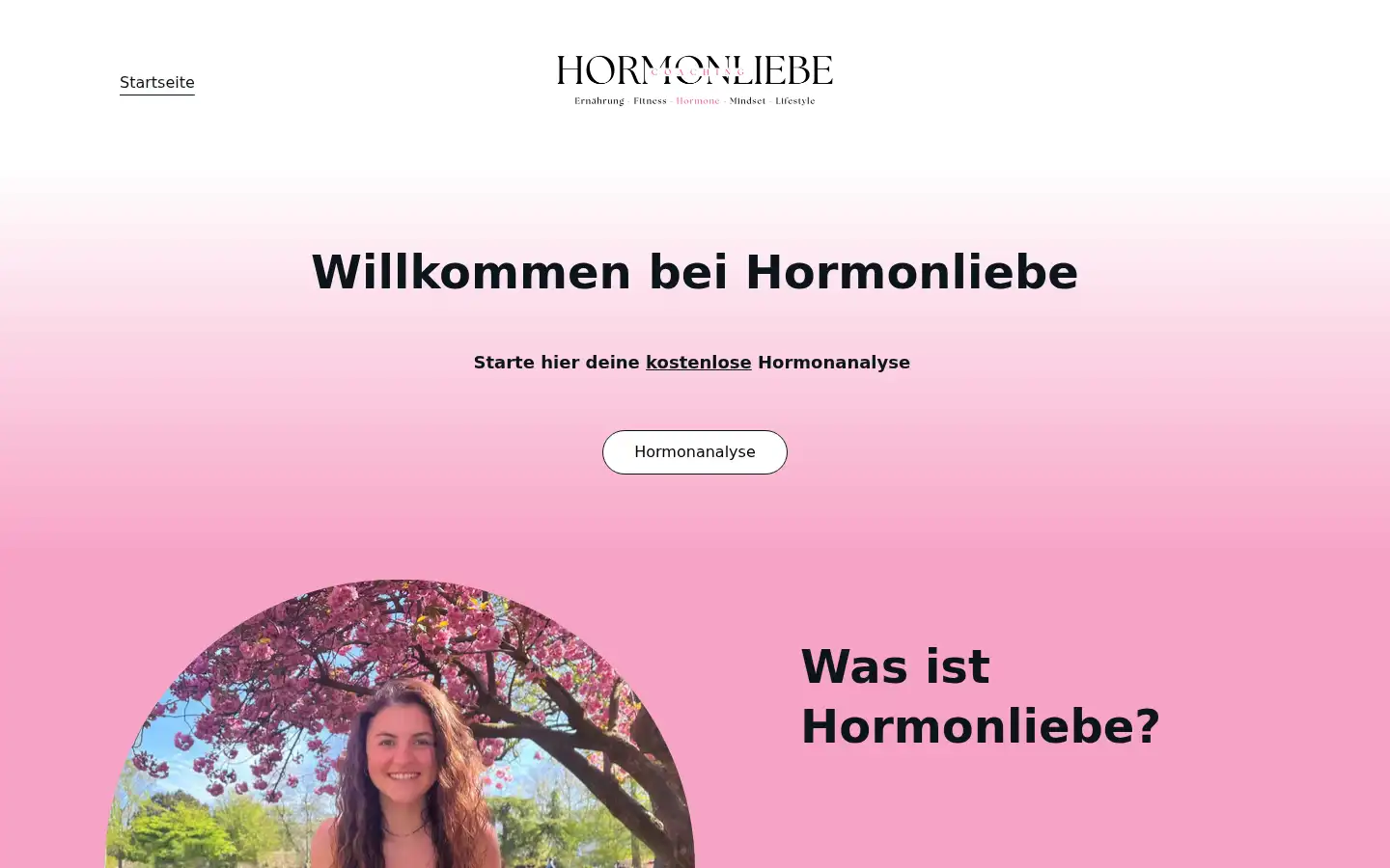 Screenshot of hormonliebe.de