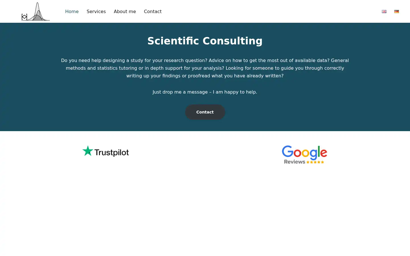 Screenshot of horr-scienceconsulting.com