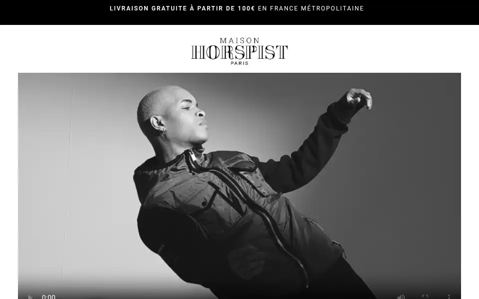 Screenshot of horspist.fr