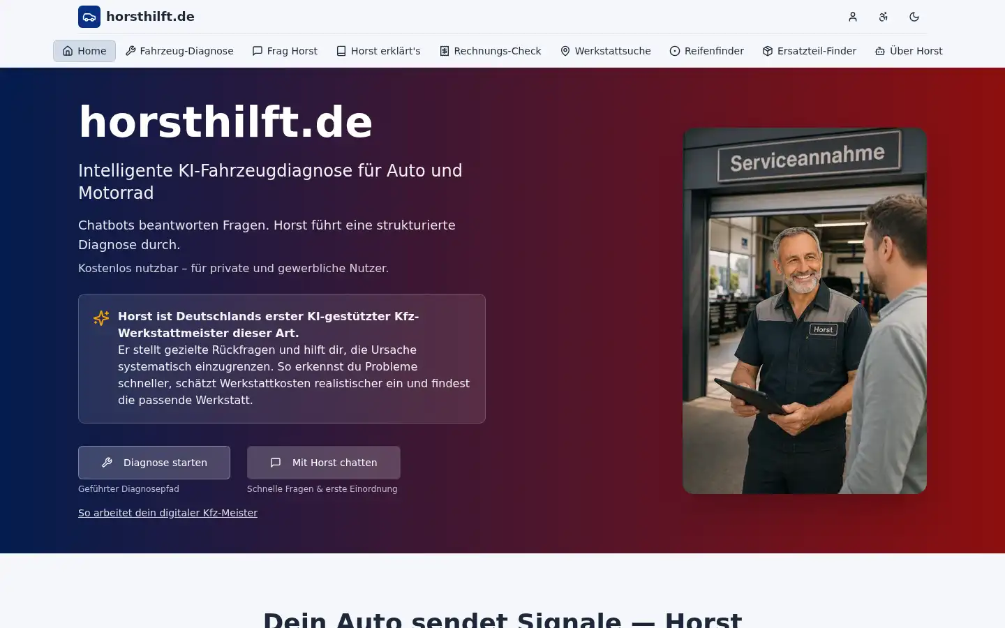 Screenshot of horsthilft.de
