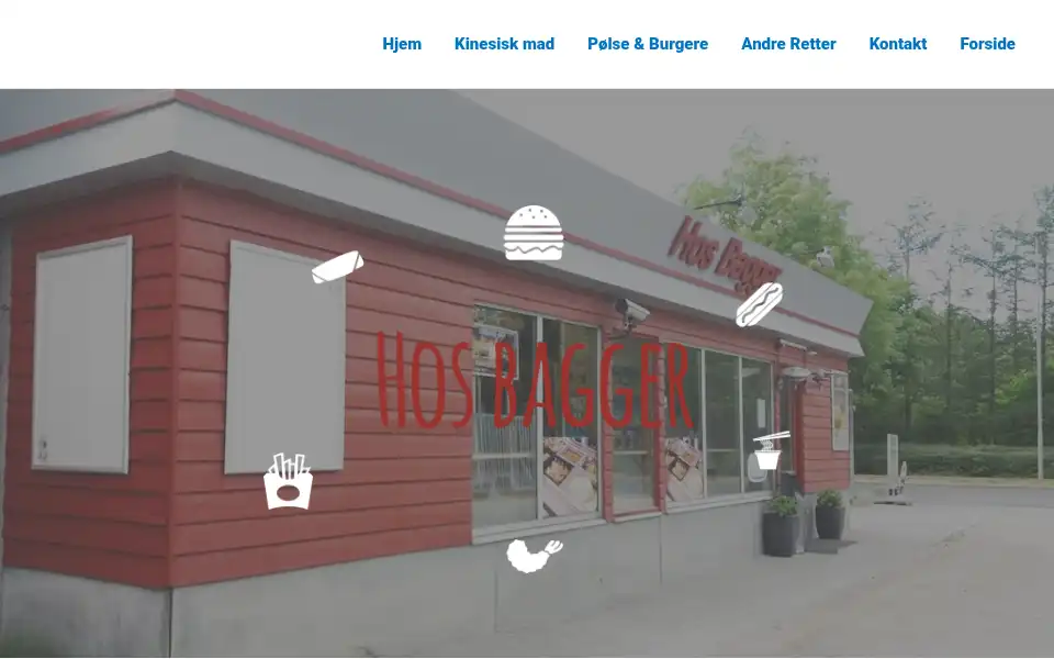 Screenshot of hosbagger.dk