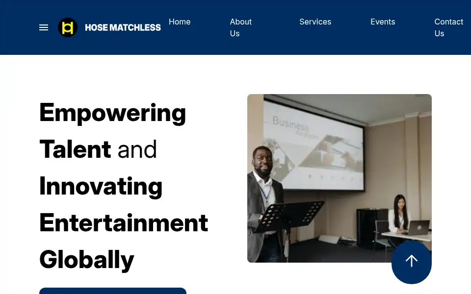 Screenshot of hosematchless.com