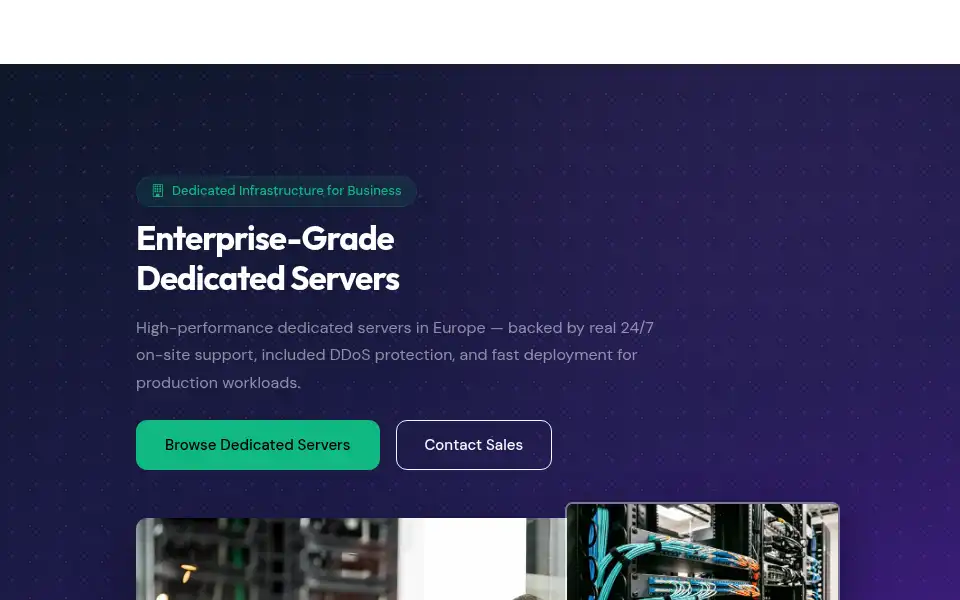 Screenshot of host.ag