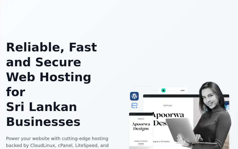 Screenshot of hostammo.com