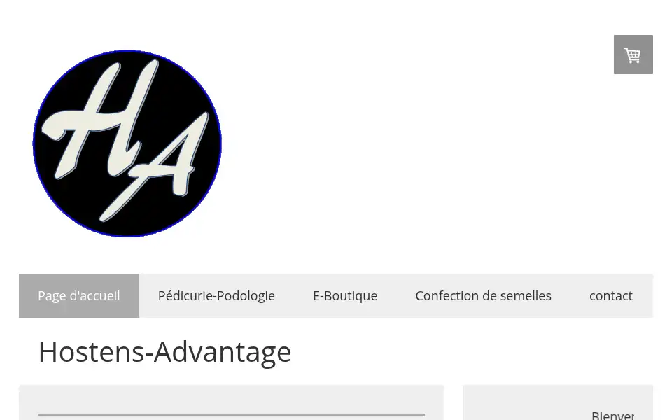 Screenshot of hostens-advantage.com