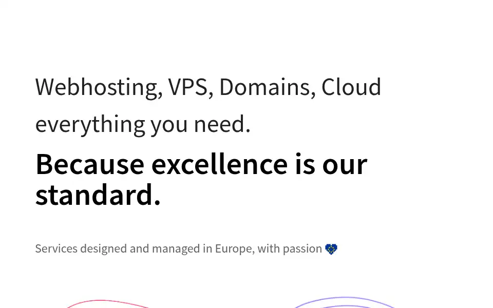 Screenshot of hosting.fr