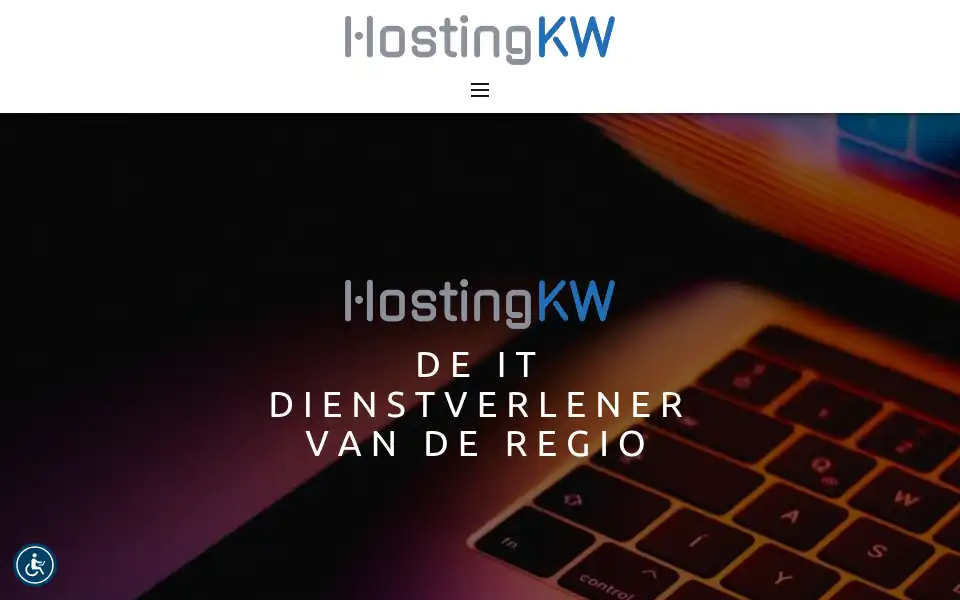 Screenshot of hostingkatwijk.nl