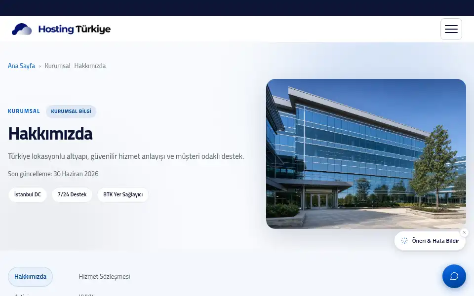 Screenshot of hostingturkiye.com.tr