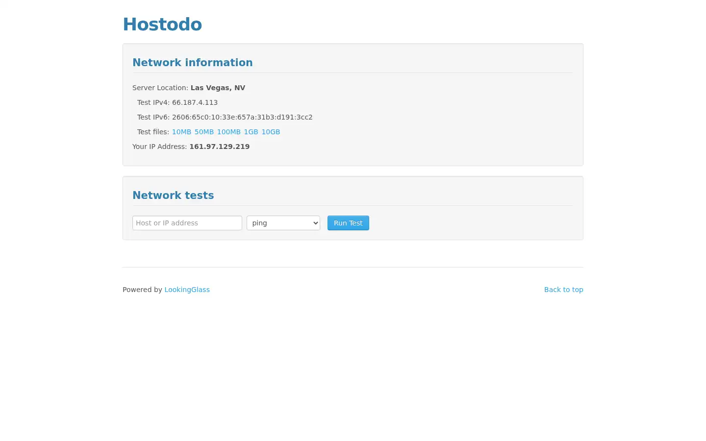 Screenshot of hostodo.com