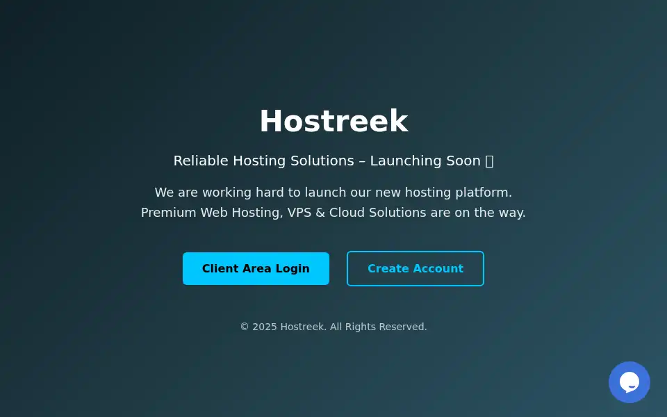 Screenshot of hostreek.in