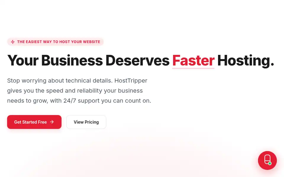 Screenshot of hosttripper.com